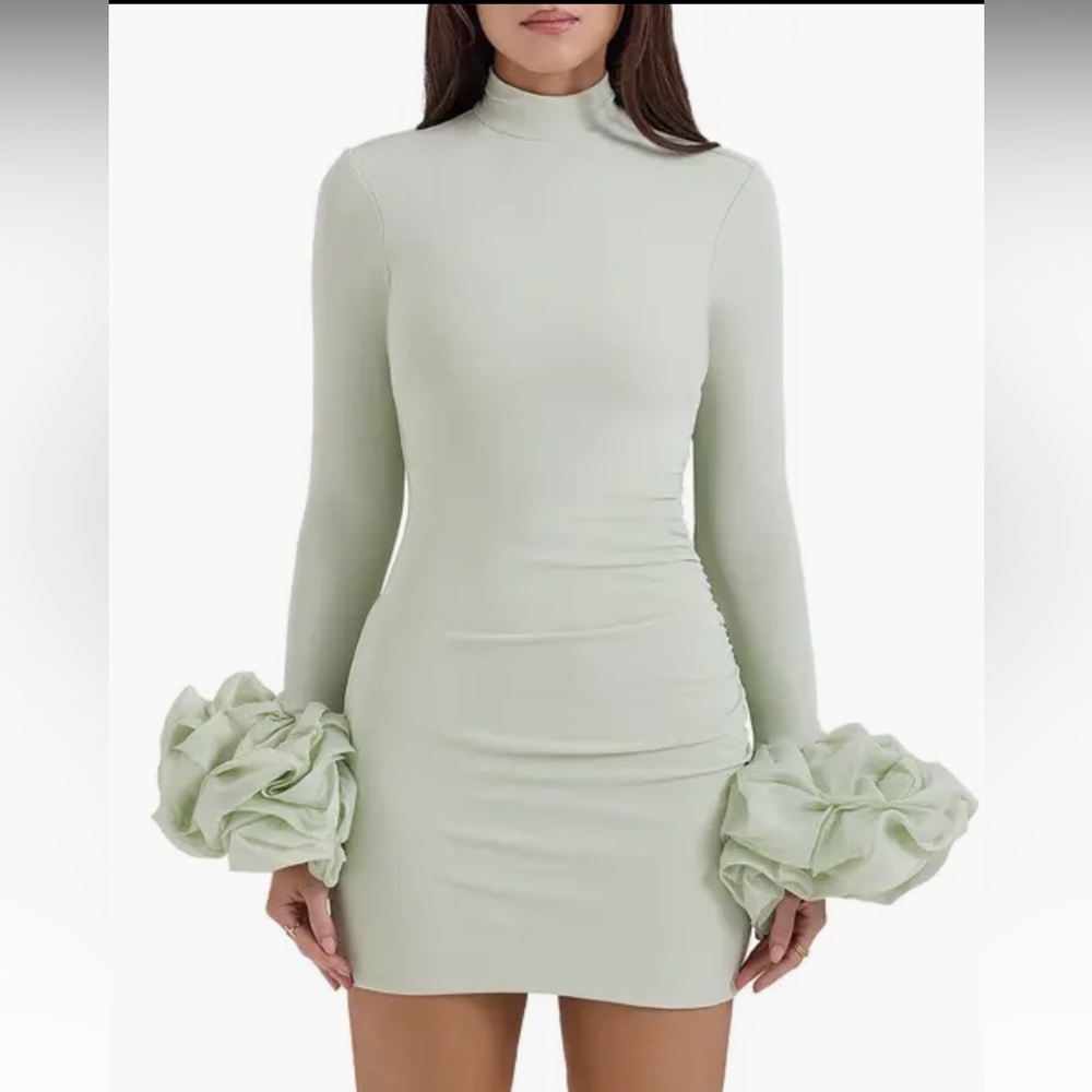 House of CB Sage Long Sleeve Dress
